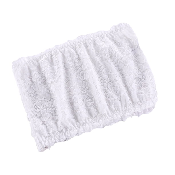 Sonducket Sujetadores sin tirantes para mujer Bralette de encaje fácil de combinar con cierre de tirador negro Ropa interior blanco Sonducket AP008801-01
