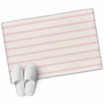 thumbnail image 2 of Rectangle Area Rug 2x3ft,Minimalist Pink Stripe on Beige Washable Carpet Non-Slip Runner Accent Rugs Indoor Floor Mat for Bedroom Living Room Decor,Modern Pinstripes Line Art, 2 of 9