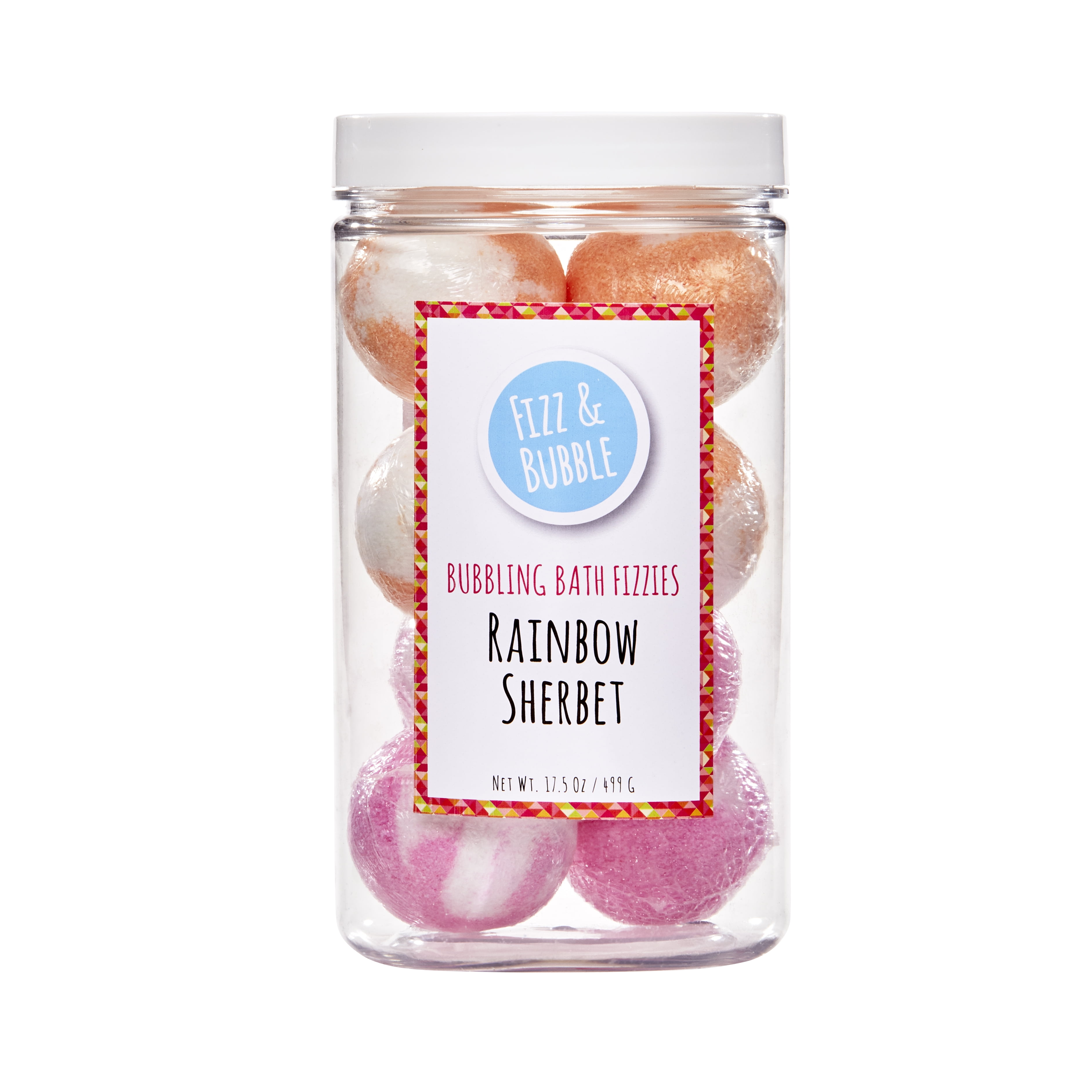 Fizz & Bubble Rainbow Sherbet Bubbling Bath Bomb Fizzies