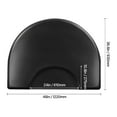 thumbnail image 5 of KFFKFF Salon Mat for Hair Stylist, 3 x 4 FT Semi-circle Chair Mat, 1-inch Thickened Anti-Fatigue Barber Floor Mat with Round Cut Out, Easy-to-Clean PVC Surface & Anti-Trip Beveled Edges, 5 of 9