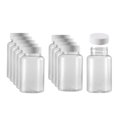 thumbnail image 4 of Botella de reactivo de boca ancha de plástico Uxcell 200ml/6.8 oz, paquete de 10., 4 of 5
