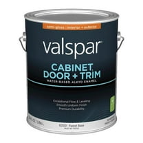 Valspar 028.0082001.007 1 gal Enamel Cabinet & Door & Trim Paint, Neutral & Pastel - Pack of 4