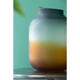 thumbnail image 3 of A&B Home Normand Hand-Made Glass Vase - 8"Dia. x 11.5"H - Orange/Black, 3 of 7