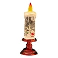 thumbnail image 2 of Decoración luminosa navideña Centros de mesa navideños Recuerdos de fiesta Manualidades Vela del pilar, 2 of 9