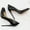 Black, variant on Spring Autumn Ladies 12cm Pumps Sexy Red Black High Heel Dress Party Prom Nightclub Heels Round Toe Plus Size For Women