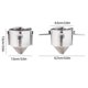 thumbnail image 4 of Filtro de café ANGGREK de Acero inoxidable portátil reutilizable mini plegable, 4 of 8