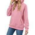 thumbnail image 3 of Shine Up Womens Hoodies Casual Hooded Sweatshirts Oversized Pullover Long Sleeve Ladies Tops with Pocket, 3 of 5