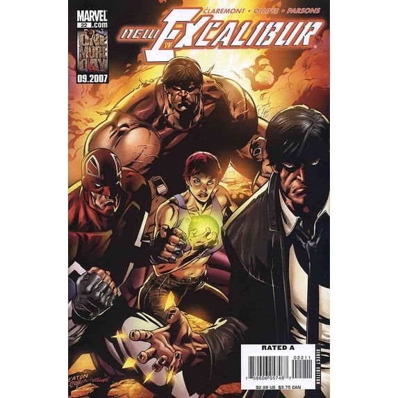 New Excalibur #22 VF ; Marvel Comic Book