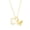 Gold Plated, variant on Gold Plated Mother of Pearl Heart Necklace in Sterling Silver - Hypoallergenic Necklace for Women - Jewelry for Her
