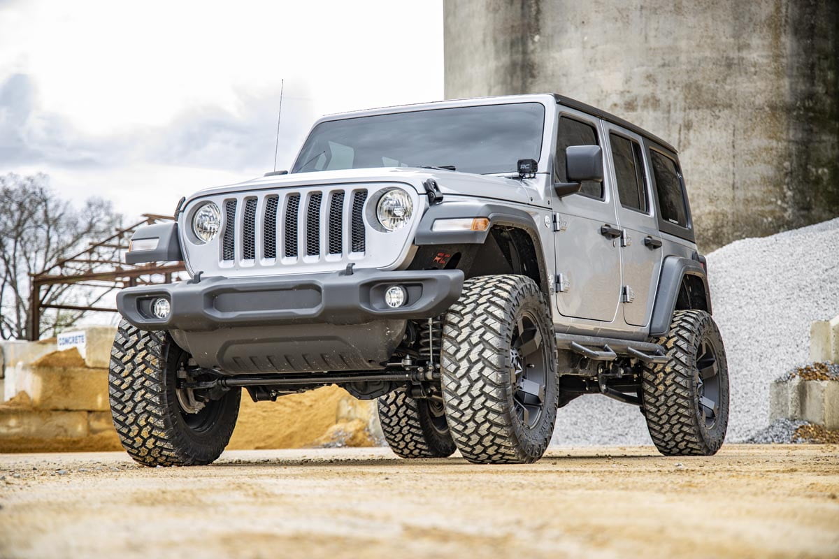 Rough Country 1.25" Body Lift Kit for 18-23 Jeep Wrangler JL