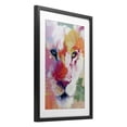 thumbnail image 2 of Stupell Industries Modern Lion Eyes with Intense Gaze Black Framed Print Under Glass, 14 x 20, by Chromatic Storm Studio, 2 of 8