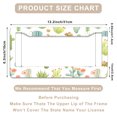 thumbnail image 3 of 1 Pcs Watercolor Cacti License Plate Frame,License Plate Cover for Car Decorative Parts,Aluminum License Plate Bracket Holder Rust-Proof for US Standard Car, 3 of 8