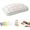 White, variant on Cooling Marshmallow Puff Pillow, Dual Sided Quilted 3D Down Pillow for Side Back Sleepers Neck Support（Yellow）