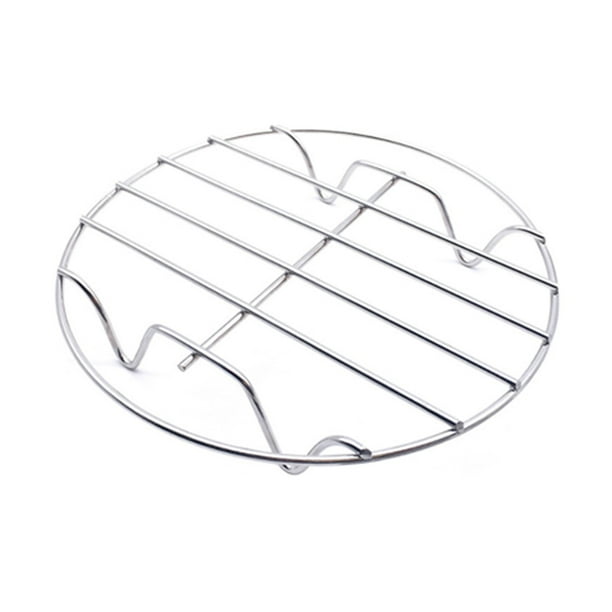 ZheElen Round Cooling Rack Stainless Steel Steamer Stand Bakery Kitchen