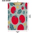 thumbnail image 2 of FMSHPON Ripe Tomatoes Vintage Style Clipboard Hardboard Wood Nursing Clip Board and Pull for Standard A4 Letter 13x9 inches, 2 of 7