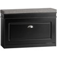 thumbnail image 1 of Banco Zapatero Banca Zapatera Recibidor Zapatera Baul con Asiento Acolchado Organizador Cajon para Zapatos para Entrada(Blanco FSR82-K-W), 1 of 9