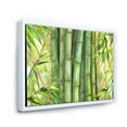 thumbnail image 3 of Designart 'Bright and Green Bamboo Stems' Transitional Framed Canvas Wall Art Print, 3 of 5