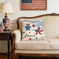thumbnail image 4 of 17.7x17.7in Pillow Covers Independence Day Throw Pillow Cases For Home Decoration, 4 of 7