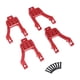 thumbnail image 1 of Soportes de amortiguador para coche RC Accesorios de actualización para coche RC Soportes de amortiguador ajustables Rojo, 1 of 9