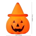thumbnail image 6 of Halloween Pumpkin Decoration LED Light-Up Halloween Pumpkin, Halloween Decorations, Indoor Halloween Decoration, Light Up Pumpkin, 6 of 6