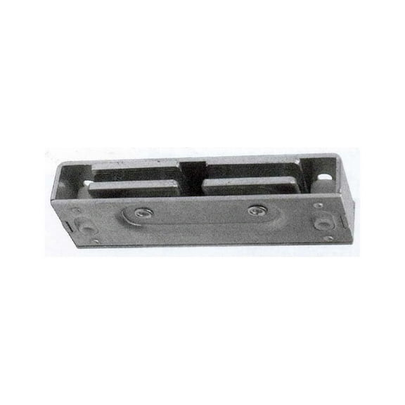 Ives 326A Heavy Duty Self Aligning Dual Double Pole Magnetic Catch 3 1/8" X 1" X 3/16" -