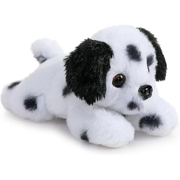 Dalmatian Stuffed Animal Small Dalmatian Puppy Dog Plush Toy Gift for Kids and Dog Lovers 10 inches