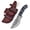 TR-1168-Brown, variant on Poshland Custom Handmade Knife – D2 Steel, Wooden Handle