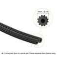 thumbnail image 3 of Uxcell 10M/32.81Ft Rubber Window Screen Spline Sealing Strip, 4mm OD Black, 2 in 1 Combine Type, 3 of 6