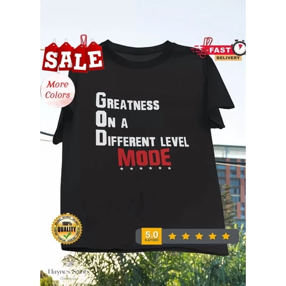 Hot Trending Tee With New Roman Reigns Greatness On A Different Level T Shirt Size S-5Xl Greatness Tee