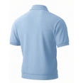 thumbnail image 6 of Corduroy Polo Shirts for Men Summer Casual Short Sleeve Collared Soft Plain Work Tshirts Golf Shirt, 6 of 8