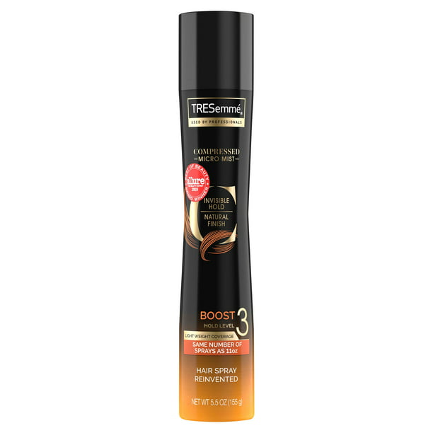 Tresemme Compressed Micro Mist Hairspray Boost Hold Level 3 Hair Styling  Hairspray  oz  
