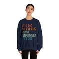 thumbnail image 3 of Civil engineer Sweatshirt, Gifts, Crewneck, 3 of 4