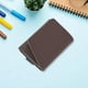 thumbnail image 5 of Cartera minimalista Sunnimix tarjetero Organizador marrón, 5 of 8