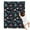 Black Cartoon Dinosaurs, variant on Black Cartoon Dinosaurs Eggs Pattern Blanket,Comfortable Soft Flannel Throw Blanket,All Season,Warm Lightweight Blankets for Sofa Bed Couch Living Room Chair,30"x40"