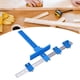 thumbnail image 3 of Guía Localizadora De Punzones Plantilla Para Herrajes Para Gabinetes Fácil De Usar Alta Precisión Grandes Posibilidades De Ajuste Para Clavijas De Madera Con Doble Tornillo De, 3 of 6