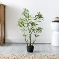 thumbnail image 2 of SAFAVIEH Faux Pieris Japonica 32" Potted Plant, Green, 2 of 7