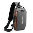 thumbnail image 4 of Otqutp Anti-Theft Sling Backpack Water-Resistant Crossbody Bag Multi Pocket Casual Shoulder Backpack for Men, 4 of 5