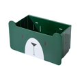 thumbnail image 1 of Colador de desagüe para fregadero de cocina, cesta para colar alimentos, resistente a la humedad, con dibujos animados colgantes. Verde, 1 of 9