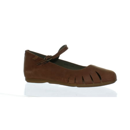 El Naturalista Womens Wood Brown Mary Janes EUR 36