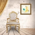 thumbnail image 3 of Vess, June Erica 20x20 Gold Ornate Wood Framed with Double Matting Museum Art Print Titled - River Stones II, 3 of 4