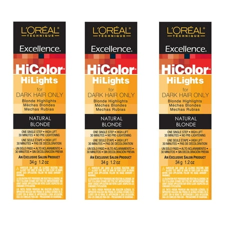 L Oreal Hicolor Hilights Natural Blonde Permanent Hair Color Hc L Oreal Hicolor Hilights Natural Blonde Permanent Hair Color Hc 05123 3 Pack