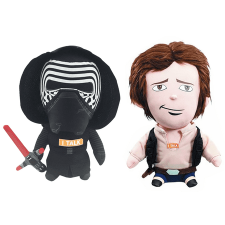Star Wars Kylo Ren And Han Solo Talking 9  Plush Set Of 2 price history on PriceWatchPro