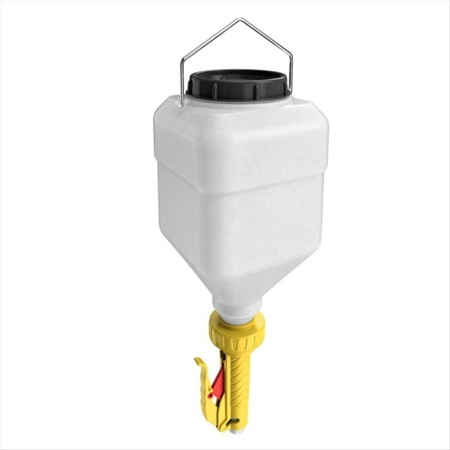 Dispensador de Salsa Colgante de 5,5 L de Gran Capacidad para Mostaza, Ensalada, Kétchup, Mayonesa, Etc. D