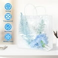 thumbnail image 4 of PENGXIANG 20PCS Clear Gift Bags Transparent Present Bags with Handle and Button Small/Medium PVC Gift Wrap Tote Bags Waterproof Party Favor Bags Candy Packaging Bags for Birthday, 4 of 8