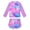 Purple scales, variant on Usaibhir Girls Rash Guard Swimsuit Scales Print Shirt with Shorts for Sports Girls Swimsuits Size 3-10Y