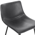 thumbnail image 5 of Poly & Bark Paxton 24” Counter Stool in Grey (Set of 2), 5 of 9