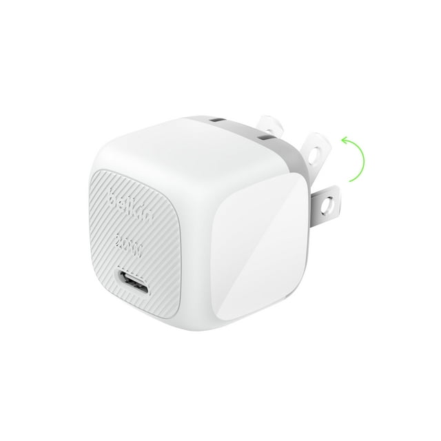 Bloque de carga USB C de 20 W de carga rápida Belkin White