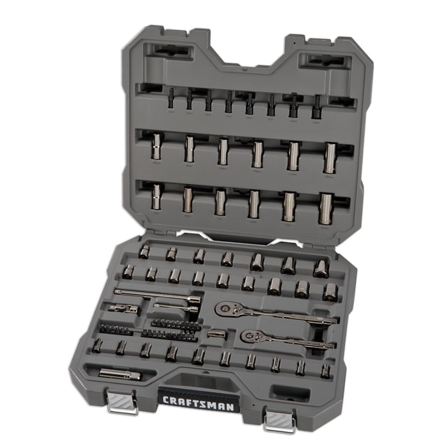 Juego de herramientas CRAFTSMAN OVERDRIVE 80 piezas Gunmetal Chrome