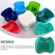 thumbnail image 5 of Advancent Caja de baño para dentadura, contenedor de plástico para el cuidado de la boca, soporte para artificiales a prueba de polvo, práctico Almacenamiento y organización del hogar Verde claro Advancent HA062421-03B, 5 of 6