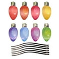 thumbnail image 2 of Magnetic Christmas Car Fridge Decorative Reflective Bulb Lights, 2 of 14